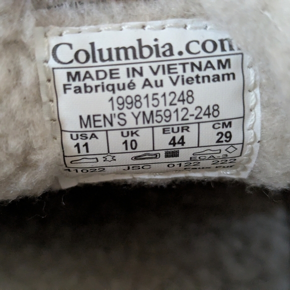 Columbia Fairhaven Brown Suede Slipper Size 10 Or 11 Mens New! - Picture 7 of 7